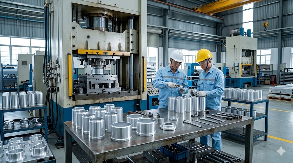 Aluminum Forming Vietnam Deep Drawn Lightweight Components