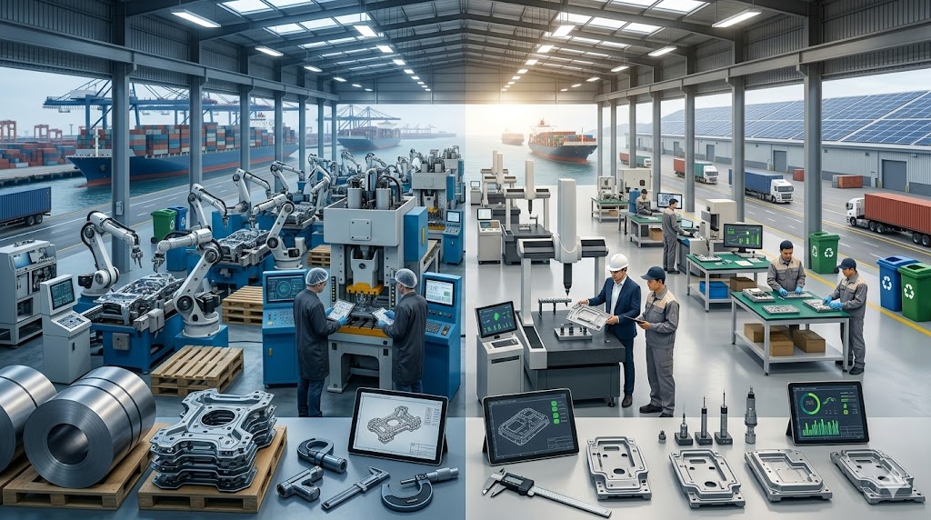 CBAM Compliance Vietnam – Low Carbon Steel Manufacturing Facility