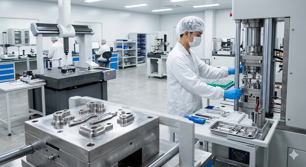 Medical Metal Forming Vietnam ISO 13485 Facility