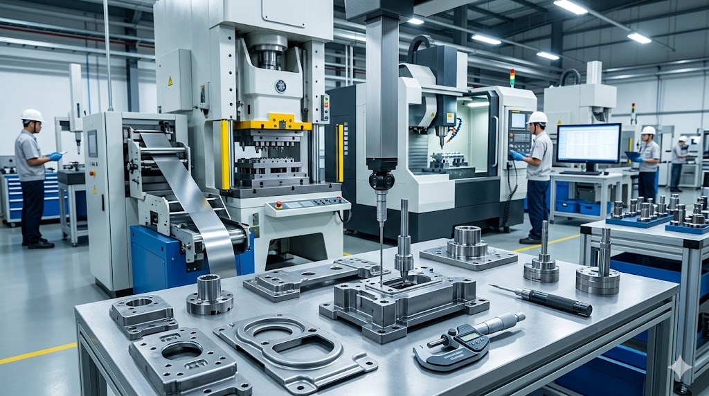 Precision Stamping Vietnam Micron-Level CNC Production